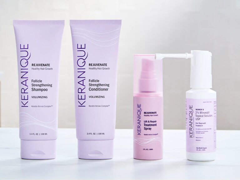 Keranique Hair Regrowth Treatment for Women hair-care system for thinning-looking and fragile hair