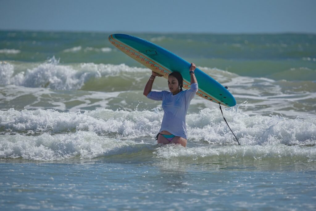 Surfing Lombok