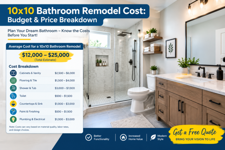 10x10 Bathroom Remodel Cost