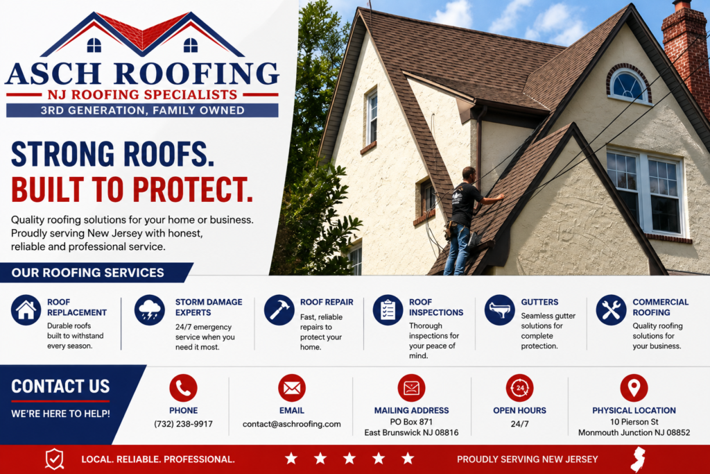 roof repair Middlesex County