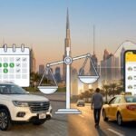هل استئجار سيارة شهرياً أوفر من استخدام سيارات الأجرة يومياً؟