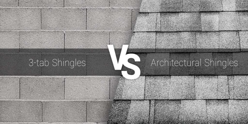 Architectural vs. 3 Tab Shingles