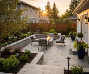 outdoor living space design and build in texas
