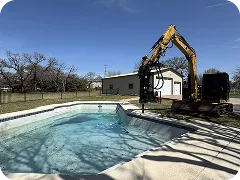 swimming pool demolition near me