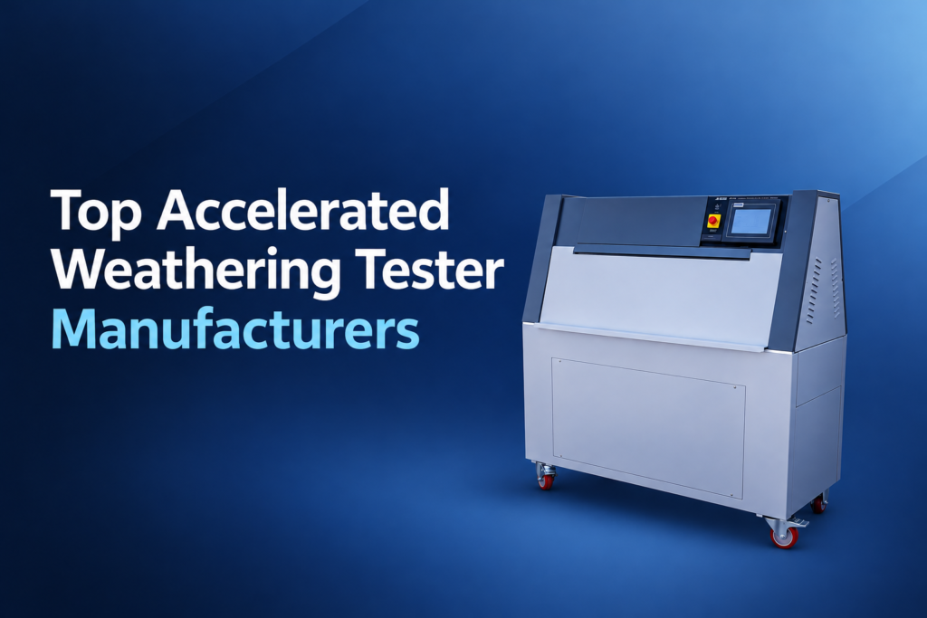 Top Accelerated Weathering Tester Manufacturers for the Paint and Coatings Industry