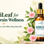 AudiLeaf Ear Wellness Botanical Banner