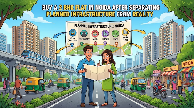 Buy 2 BHK Flat in Noida