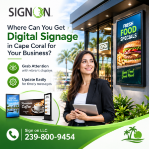 Digital Signage in Cape Coral