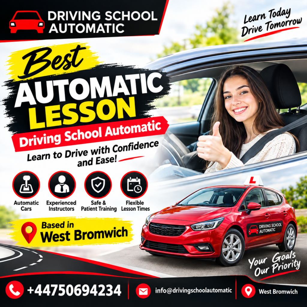 Automatic driving lessons Kingstanding