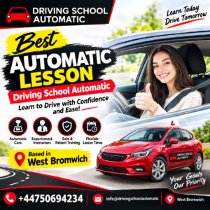 Automatic driving lessons Kingstanding
