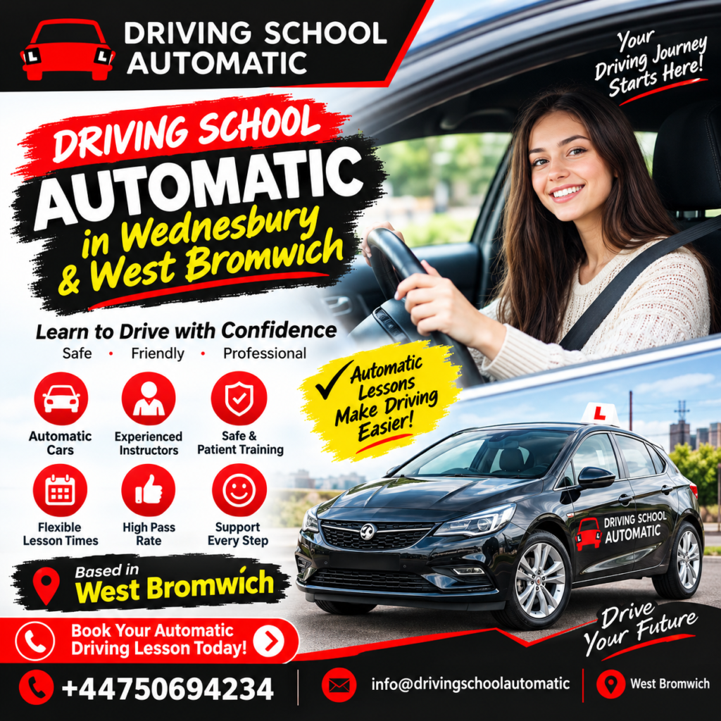 Driving School Automatic Wednesbury West Bromwich