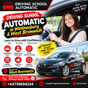 Driving School Automatic Wednesbury West Bromwich