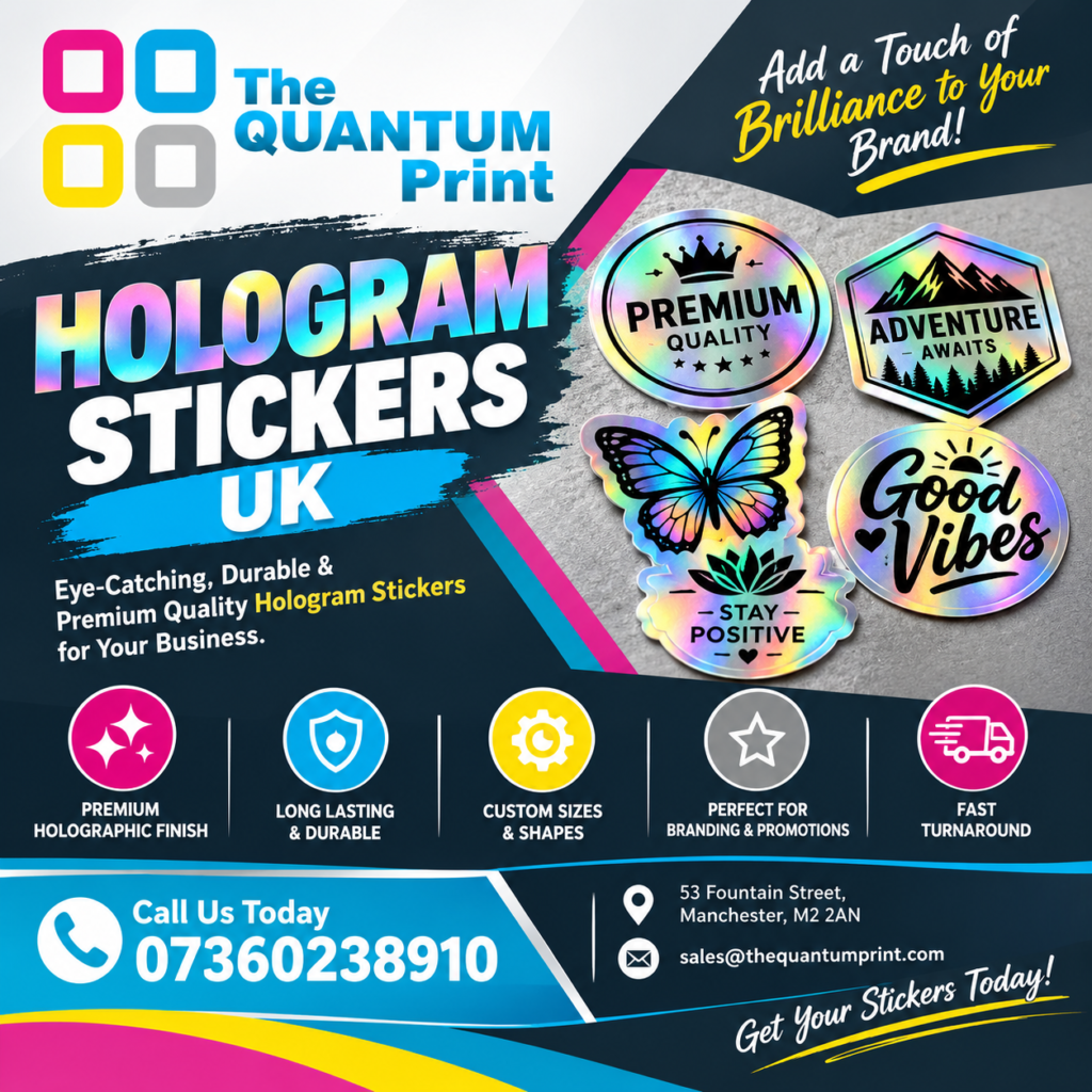 Custom hologram stickers