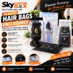 custom hair extension bags
