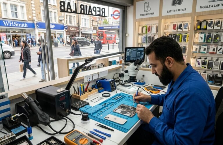 mobile phone repair near Queensway