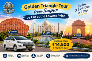Golden Triangle Tour from Jaipur