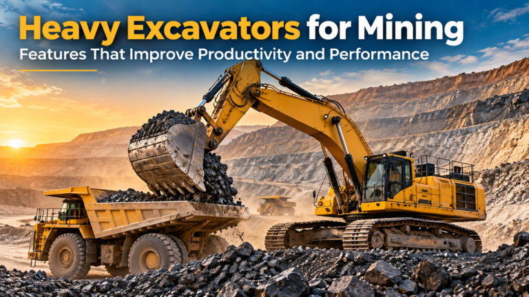 Heavy Excavators for Mining