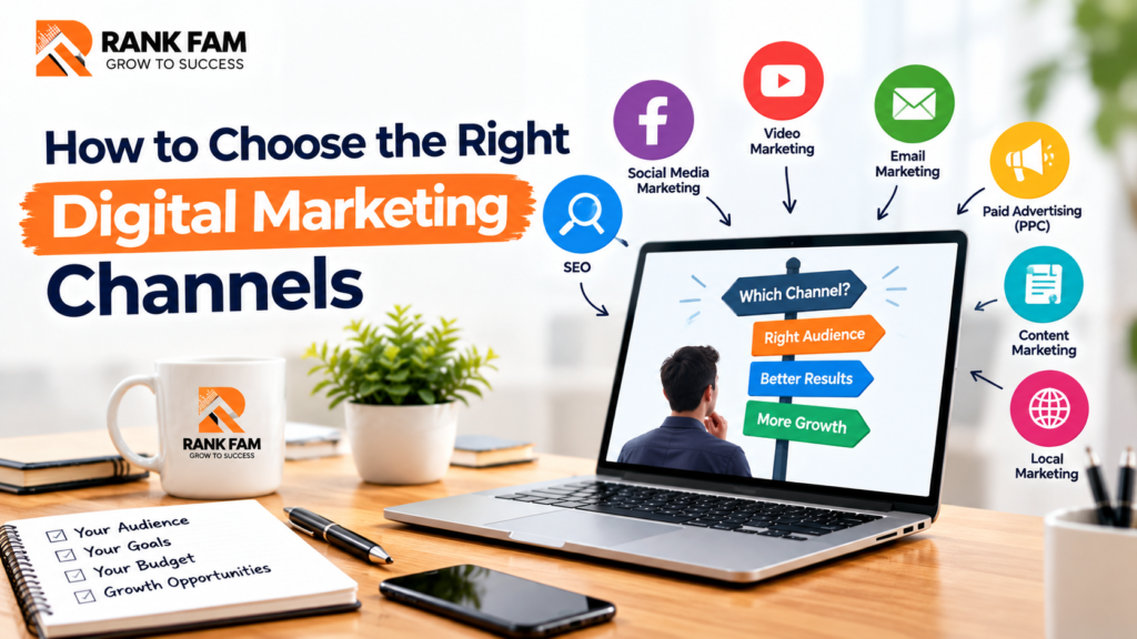 How to Choose the Right Digital Marketing Channels