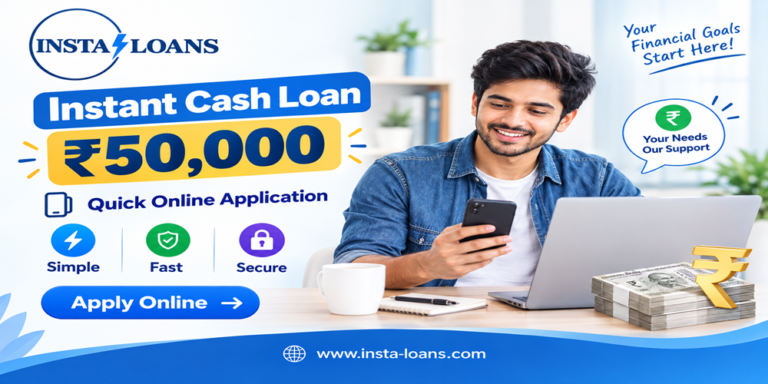 Instant Cash Loan ₹50,000 Online – Quick & Easy Apply