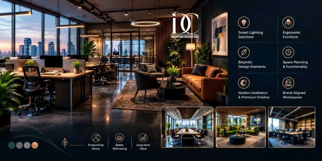 Interior Designers in Noida for Modern Workspaces