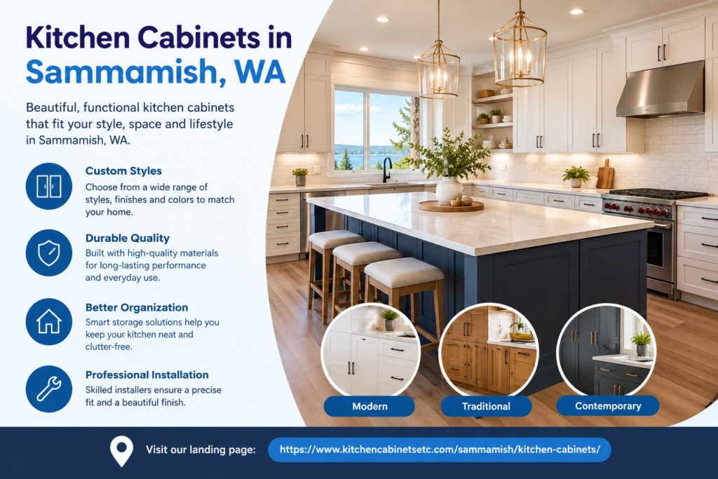 Kitchen Cabinets in Sammamish, WA