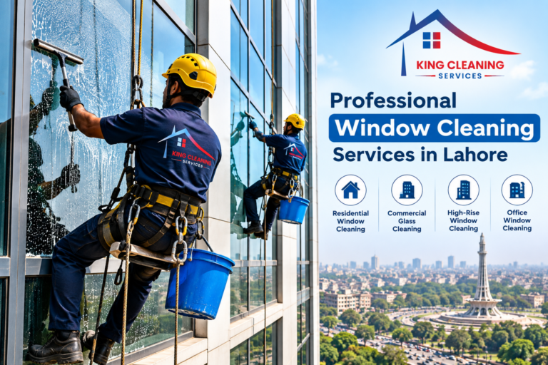 high-rise window cleaning services in Lahore