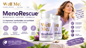 MenoRescue Wellness Product Banner