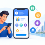 Mobile Loyalty App in a Modern City