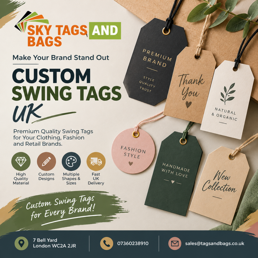 custom tags UK