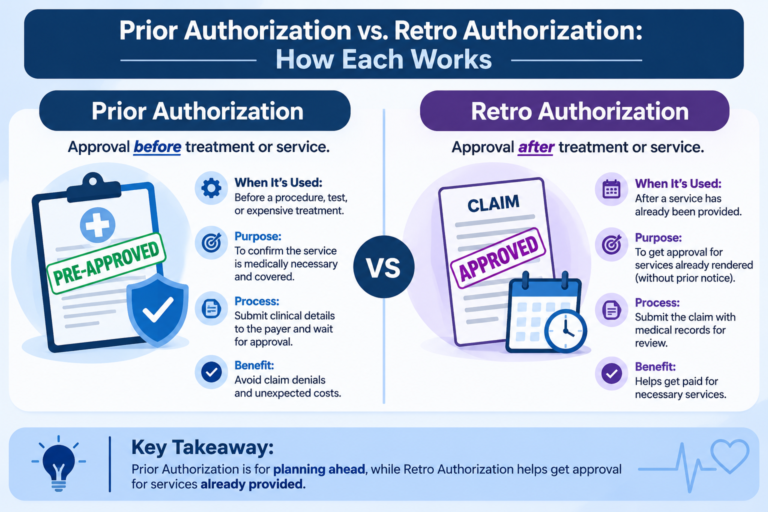 Prior vs. Retro Authorization
