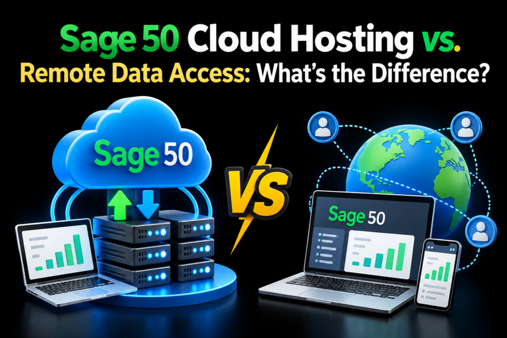 Sage 50 Cloud vs Remote Access by apps4rent