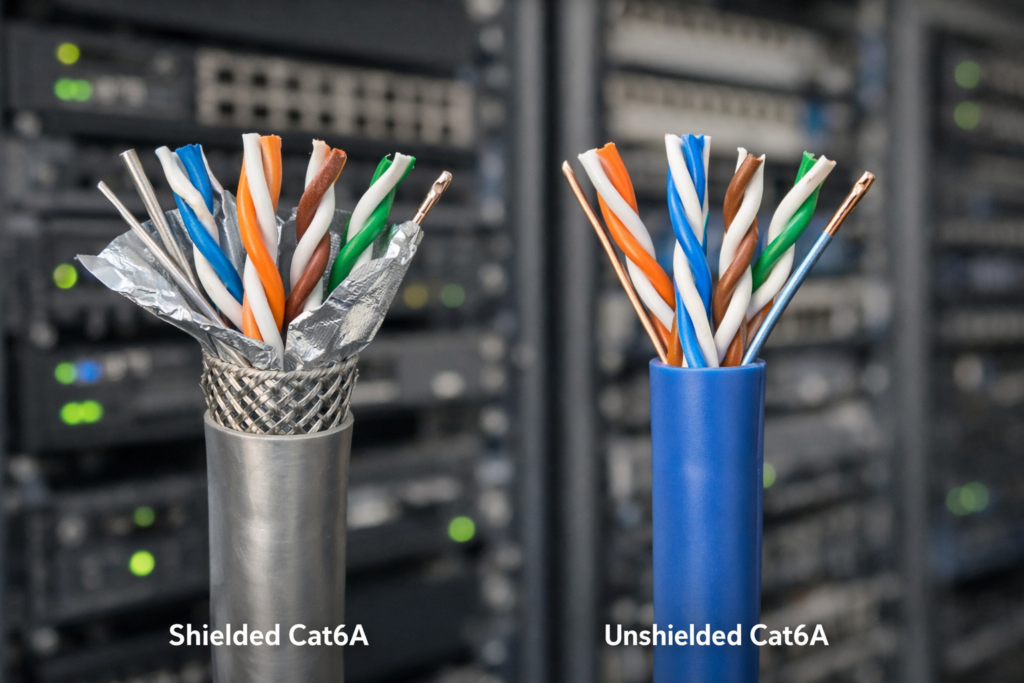 Cat6A Shielded vs. Unshielded: Key Differences, Benefits, and Best Applications