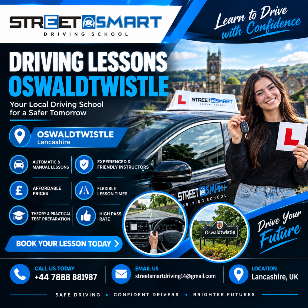 driving lessons in oswaldtwistle