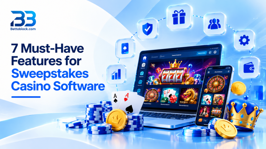 Sweepstakes Casino Software Features