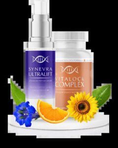 Synevra UltraLift dietary supplement bottle for daily wellness support