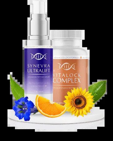 Synevra UltraLift dietary supplement bottle for daily wellness support