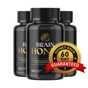 Brain Honey Support Supplement bottle for daily wellness support