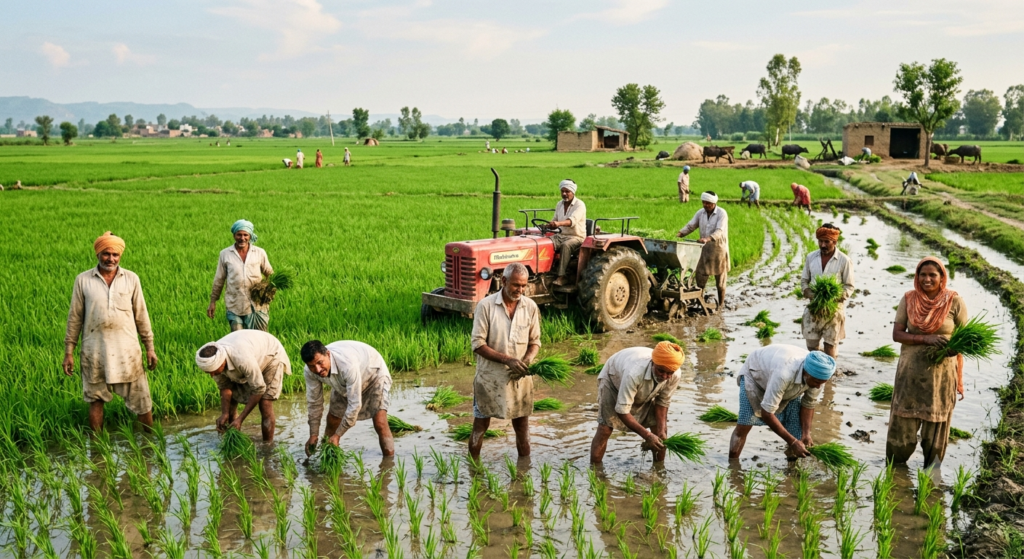 how do medium and large farmers obtain capital for farming