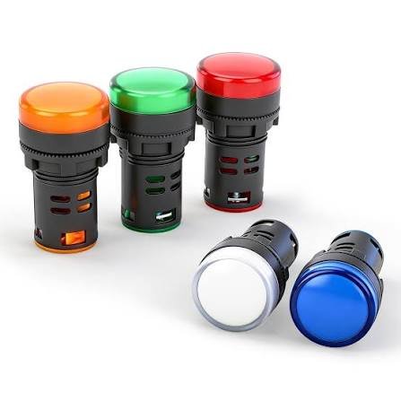 industrial indicator lights