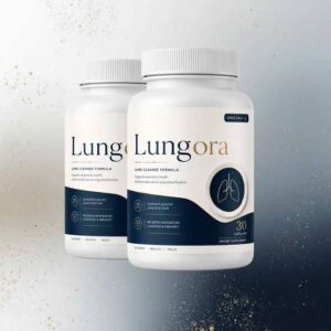 Lungora premium supplement spotlight with the tagline “Breathe Better, Feel Better, Live Better.”