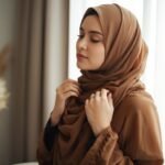 chiffon hijab for prayer