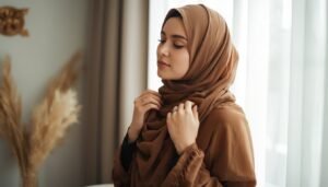 chiffon hijab for prayer